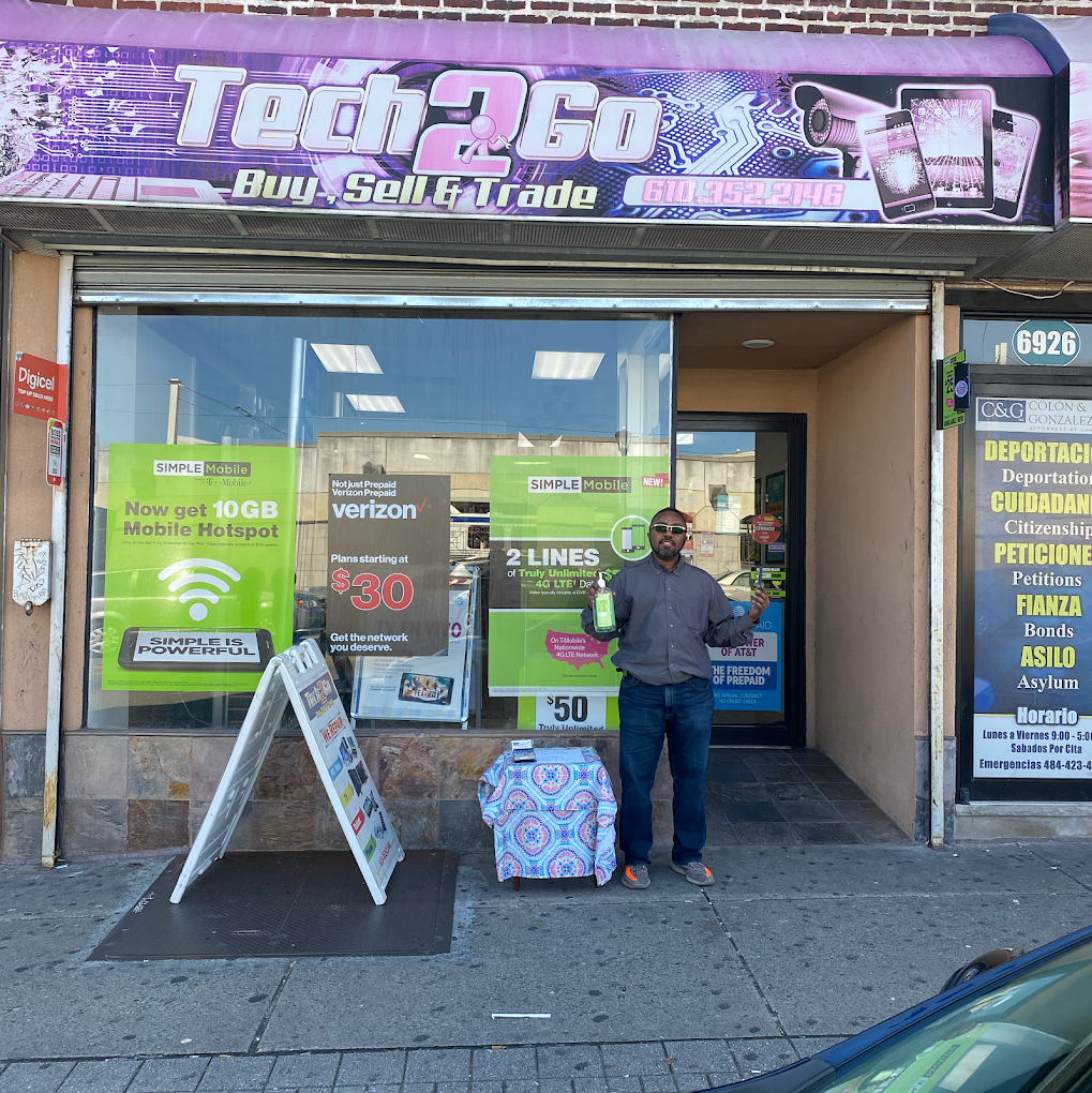 Tech2go Sign Tech2Go - Same-Day Phone Repair You Can Trust | Upper Darby, PA